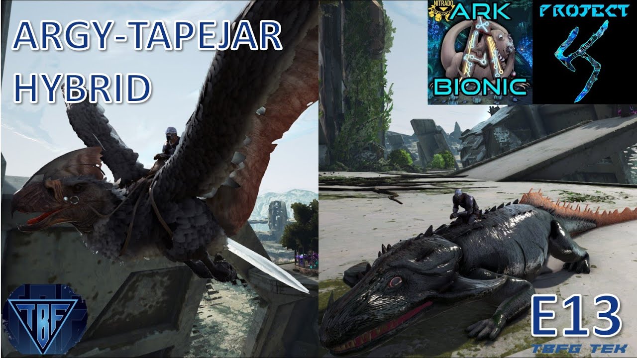 We created a Argy Tapejar Mix - Project K and Ark Bionic! E12 Tek Playthrough - Ark Survival Evolved