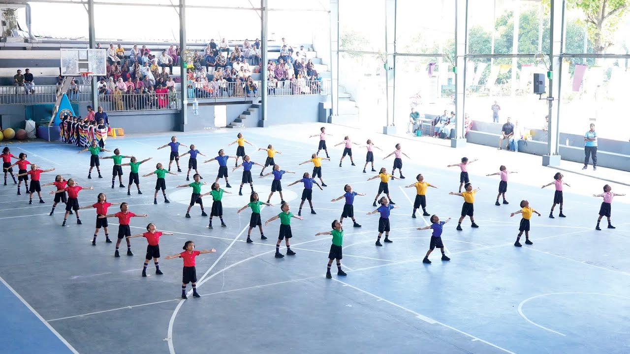 Little Champs in Action! LKG & UKG Mass Drill | Annual Sports Day 2025