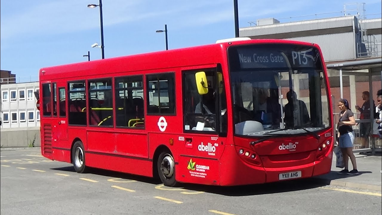 Full Route Visual | Abellio LDN Route P13: New Cross Gate, Sainsbury's - Streatham | 8335 (YX11AHG)