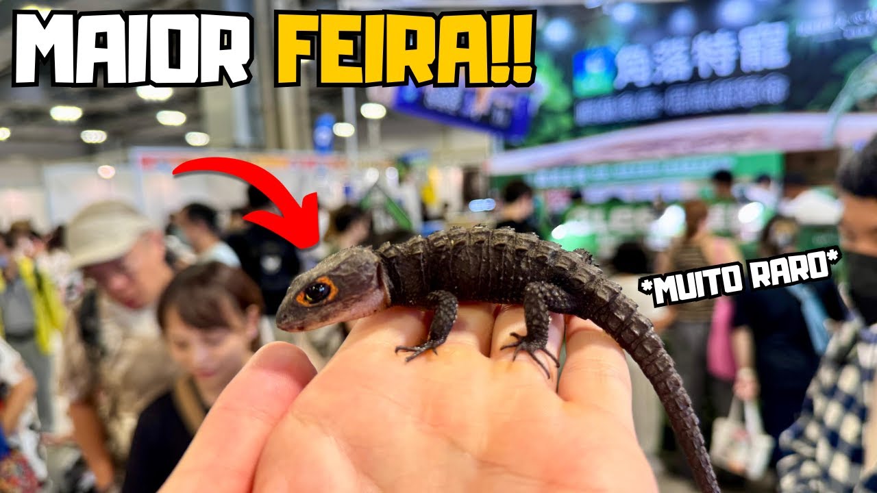 Encontrei um Animal de 1,000,000$ na MAIOR FEIRA de Pet!