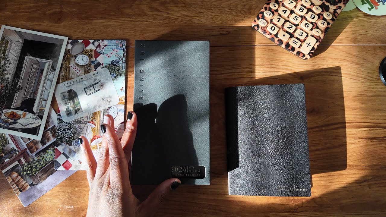 Распаковка планировщика Sterling Ink 2026 📓🖤