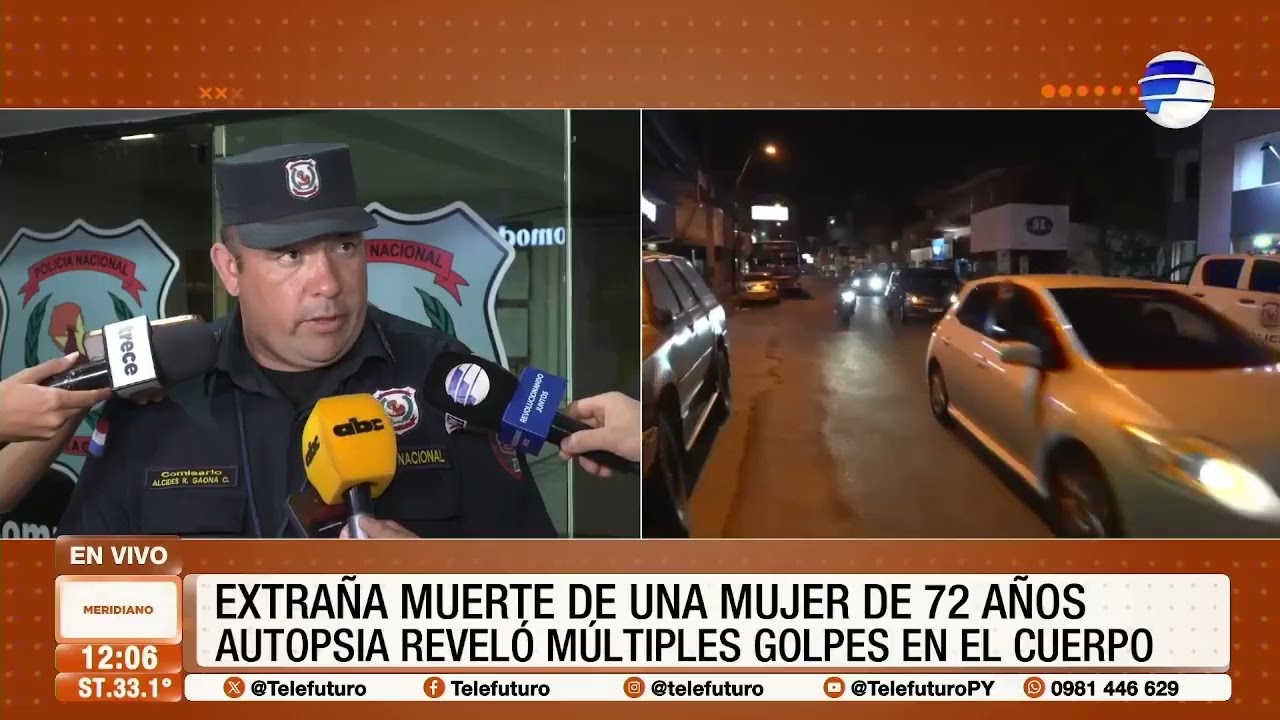 Extraña muerte de una mujer de 72 años