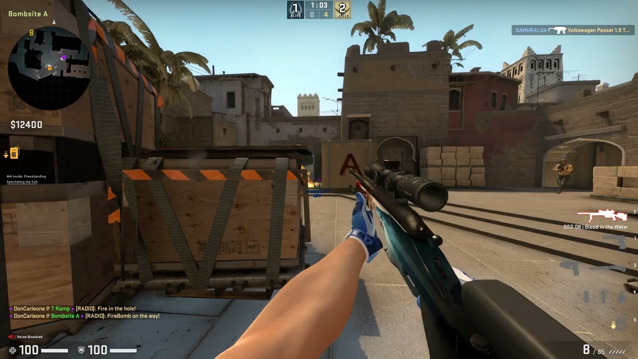 cs go INIURIA rage (0 death)