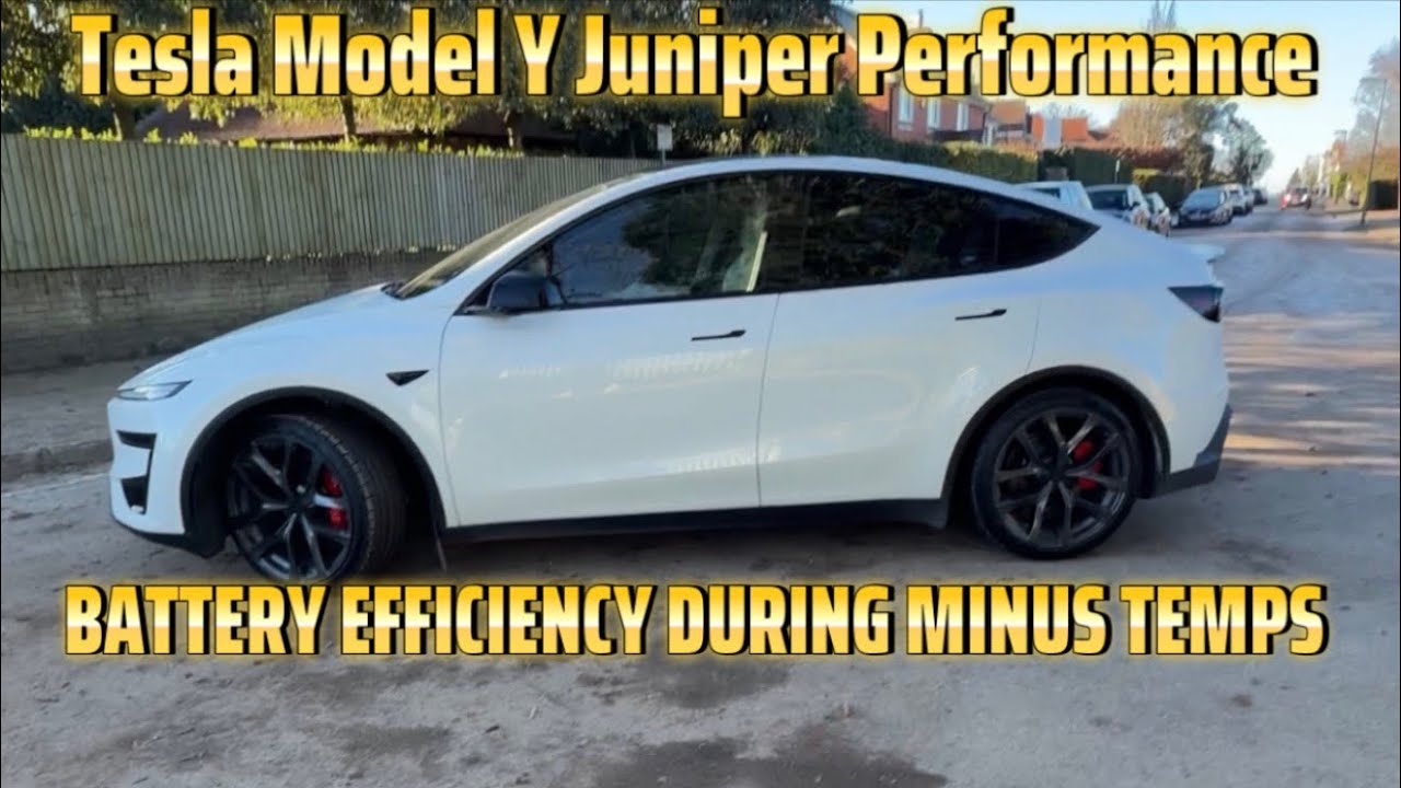 Эффективность работы батареи Juniper Performance в Tesla Model Y при отрицательных температурах?