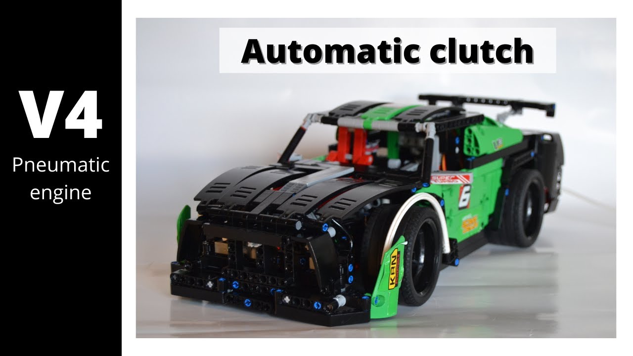 Lego technic pneumatic car, The automatic clutch