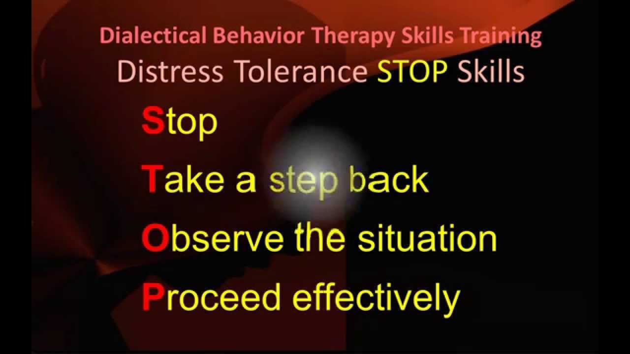Distress Tolerance STOP Skills - Ep 3a - DBT Peer Connections
