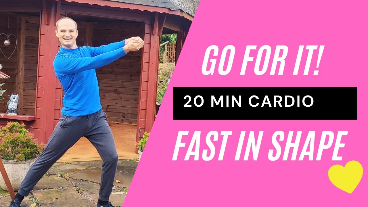 Burn Calories 🔥 20-Min Cardio Home Workout – No Jumping