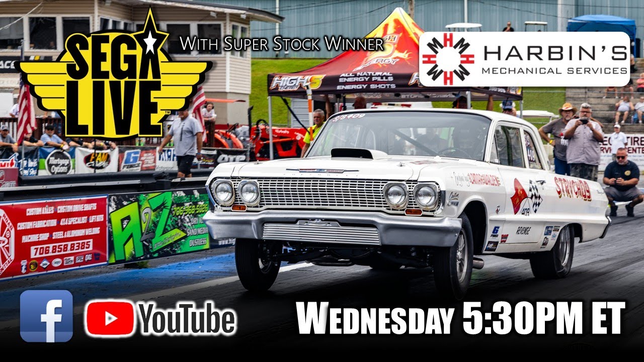 SEGA Live #12 Southeast Gassers Association Post Rumble In Ringgold | Super Stock Winner Rod Walden