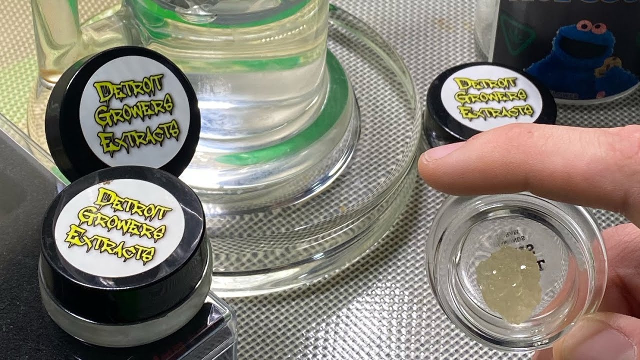 FULL GRAM THCA DAB OF DETROIT GROWERS EXTRACT!!!