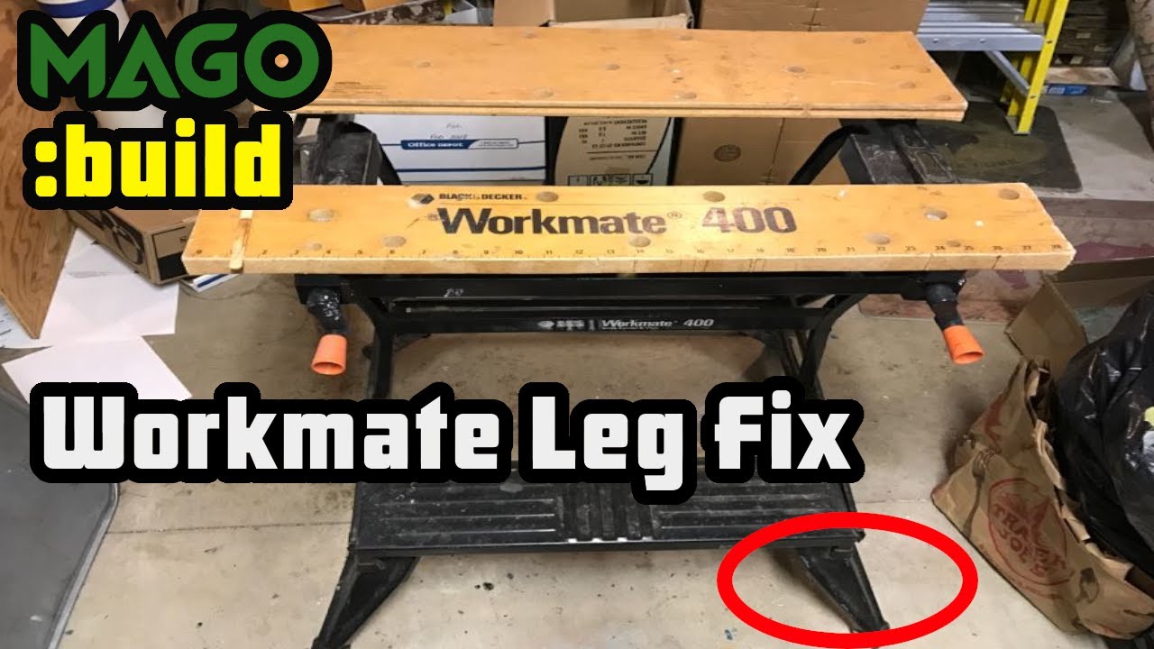 Black and Decker Workmate Broken Leg Fix