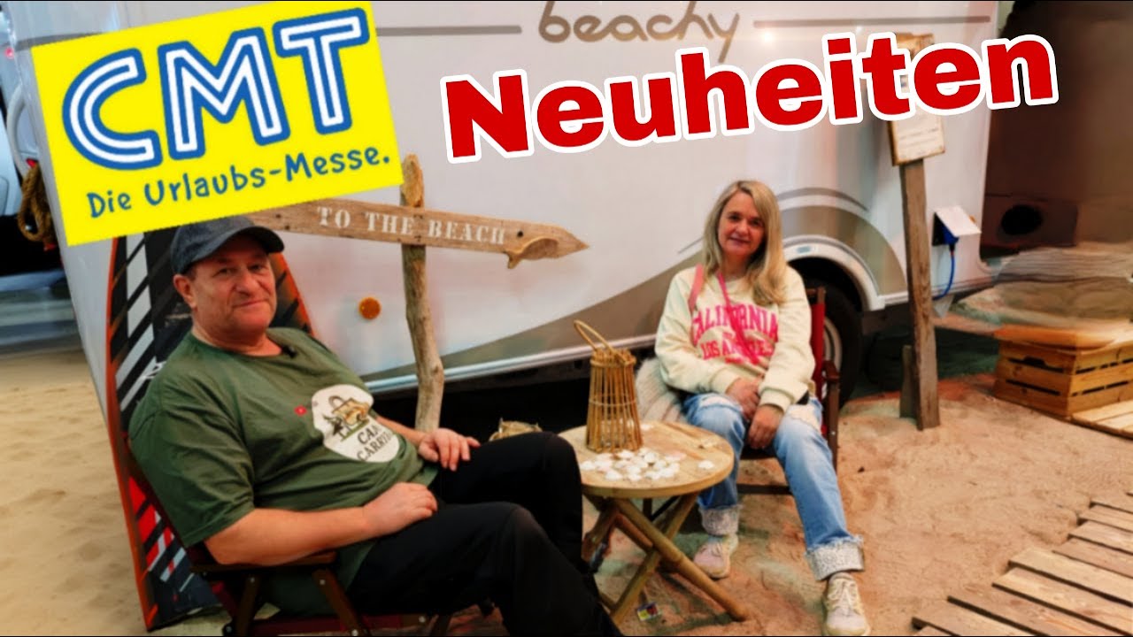 CMT Stuttgart Urlaubsmesse - Teil 1 wir kommen! 🚐⛺⛱️