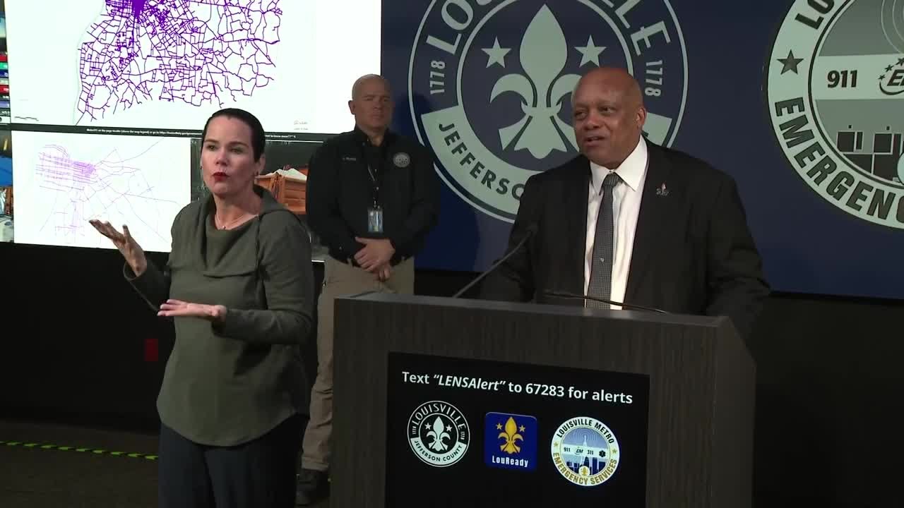 Louisville mayor snow update | Jan. 27