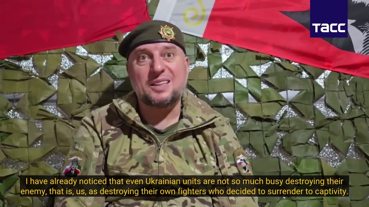 The Chechen General in overseeing Russians Kursk operation