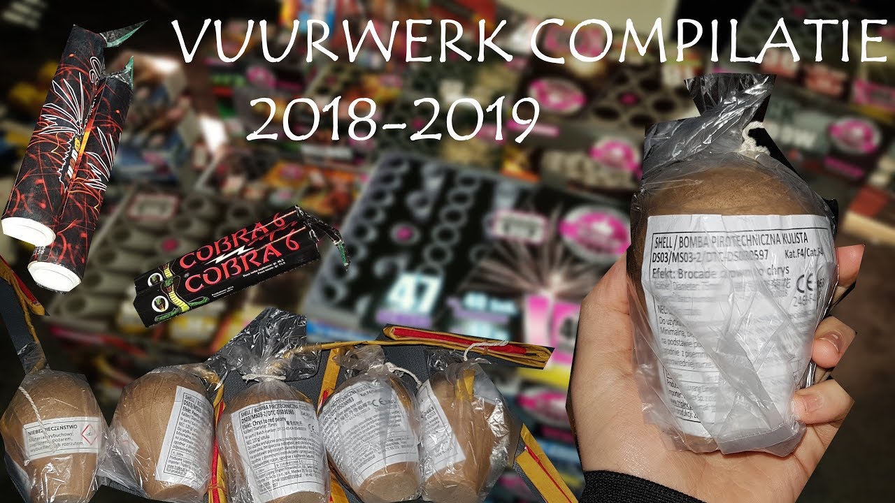 VUURWERK COMPILATIE 2018-2019 | OUD en NIEUW | 1 UUR