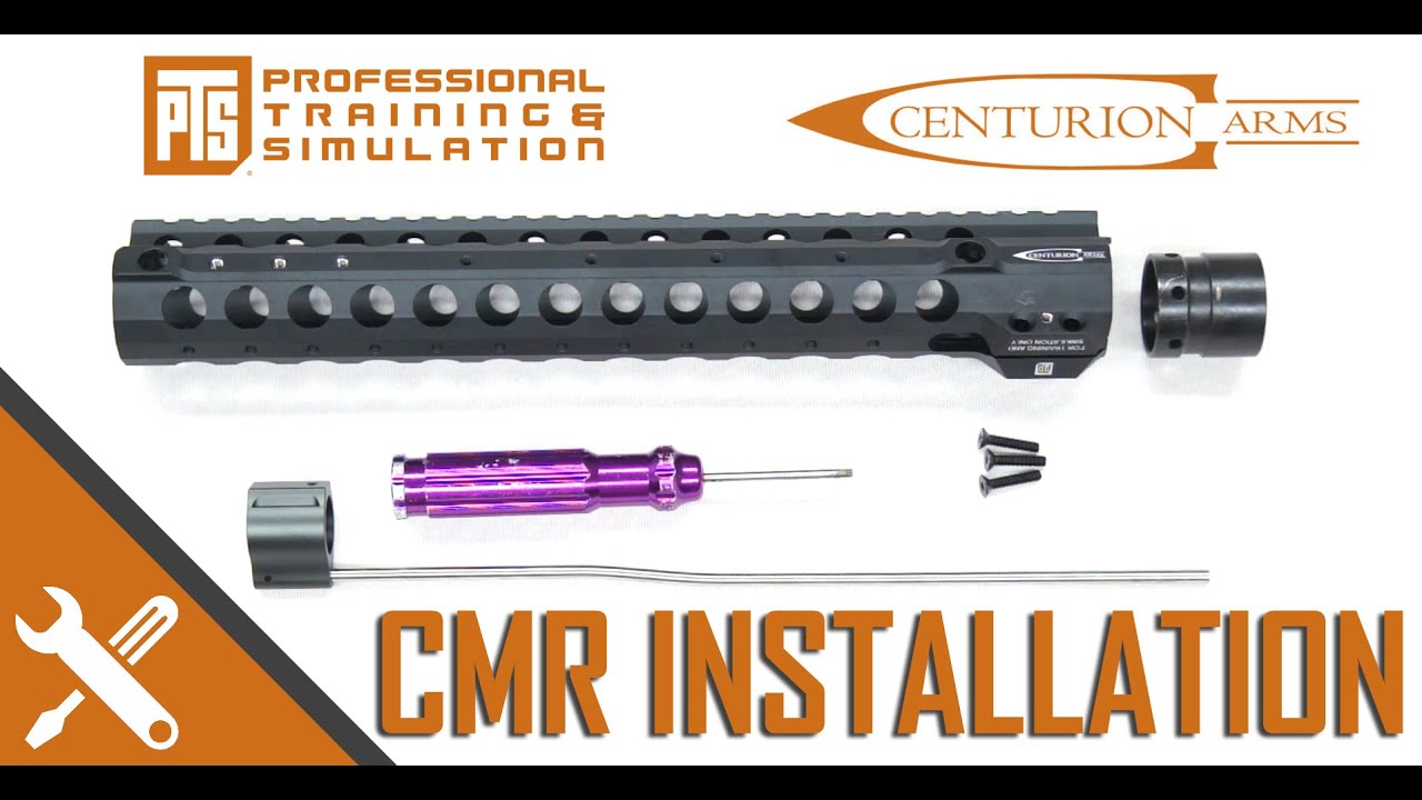 PTS CENTURION ARMS CMR RAIL INSTALLATION