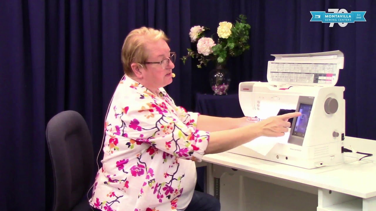 Учебное пособие по свободной технике Janome Horizon 9400 и 9450 — Montavilla Sewing