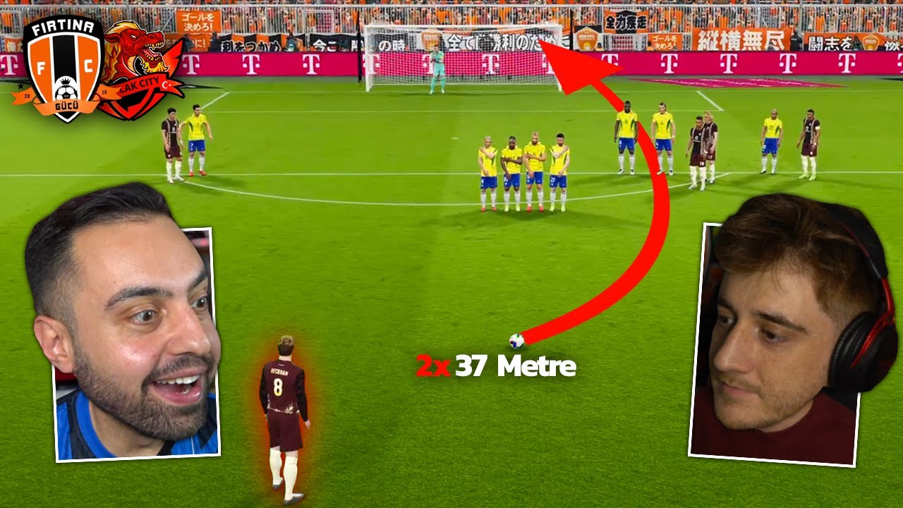 2x 37 METRE BECKHAM FRİKİK GOL !! PENALTISIZ +10 GOL ! EL Pesico 2025 ! Ümidi vs Emjan