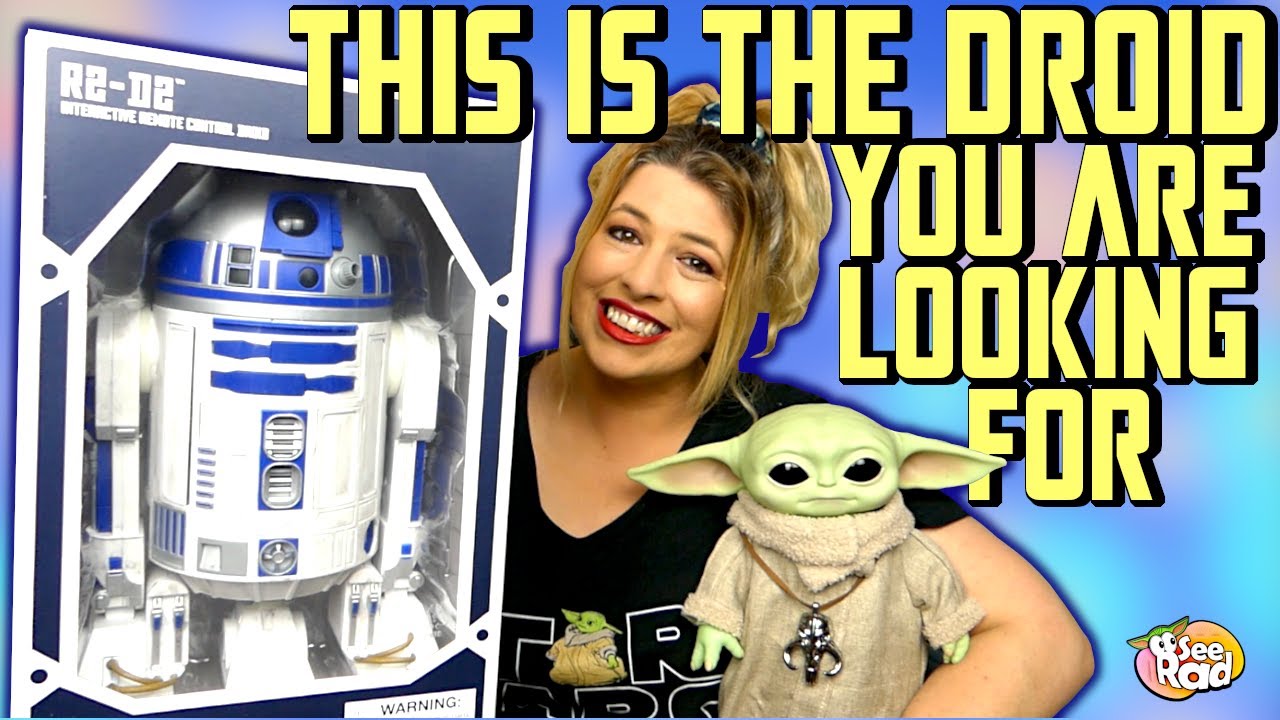 Интерактивный робот-дроид R2-D2 из Star Wars DROID DEPOT с дистанционным управлением | Веселье с ...