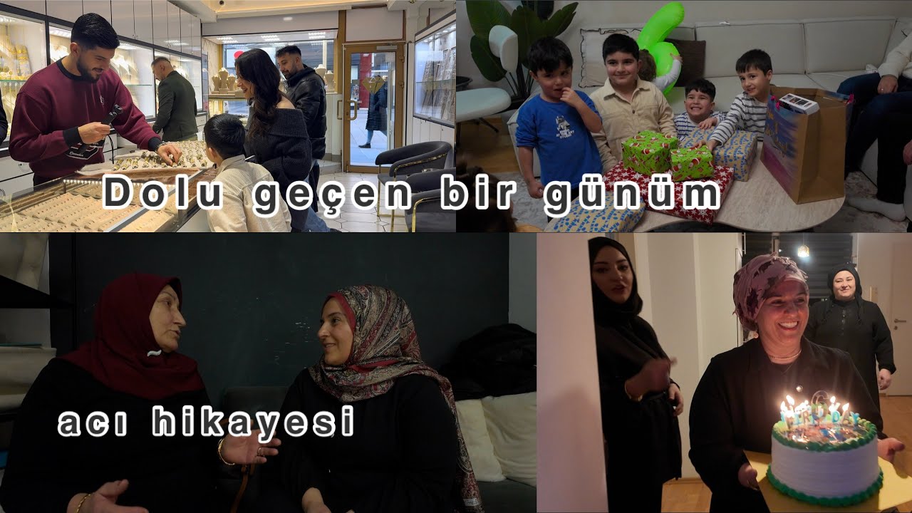 çok güzel insanlar tanıdım acı hikayesini sohbetini dinledim/azadımı doğum günü partisi/çekiliş var.