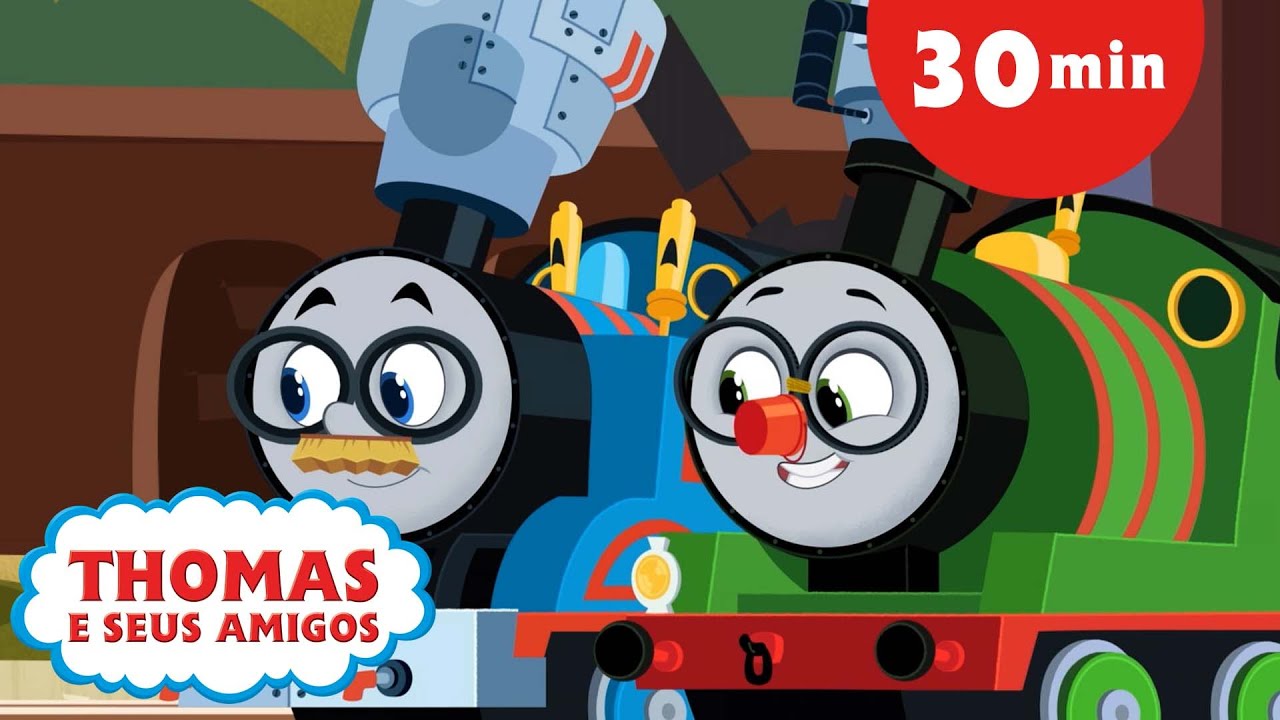 Thomas e Seus Amigos | Licença para Entregar | Compilação | Trens A Todo Vapor | Desenhos Animados