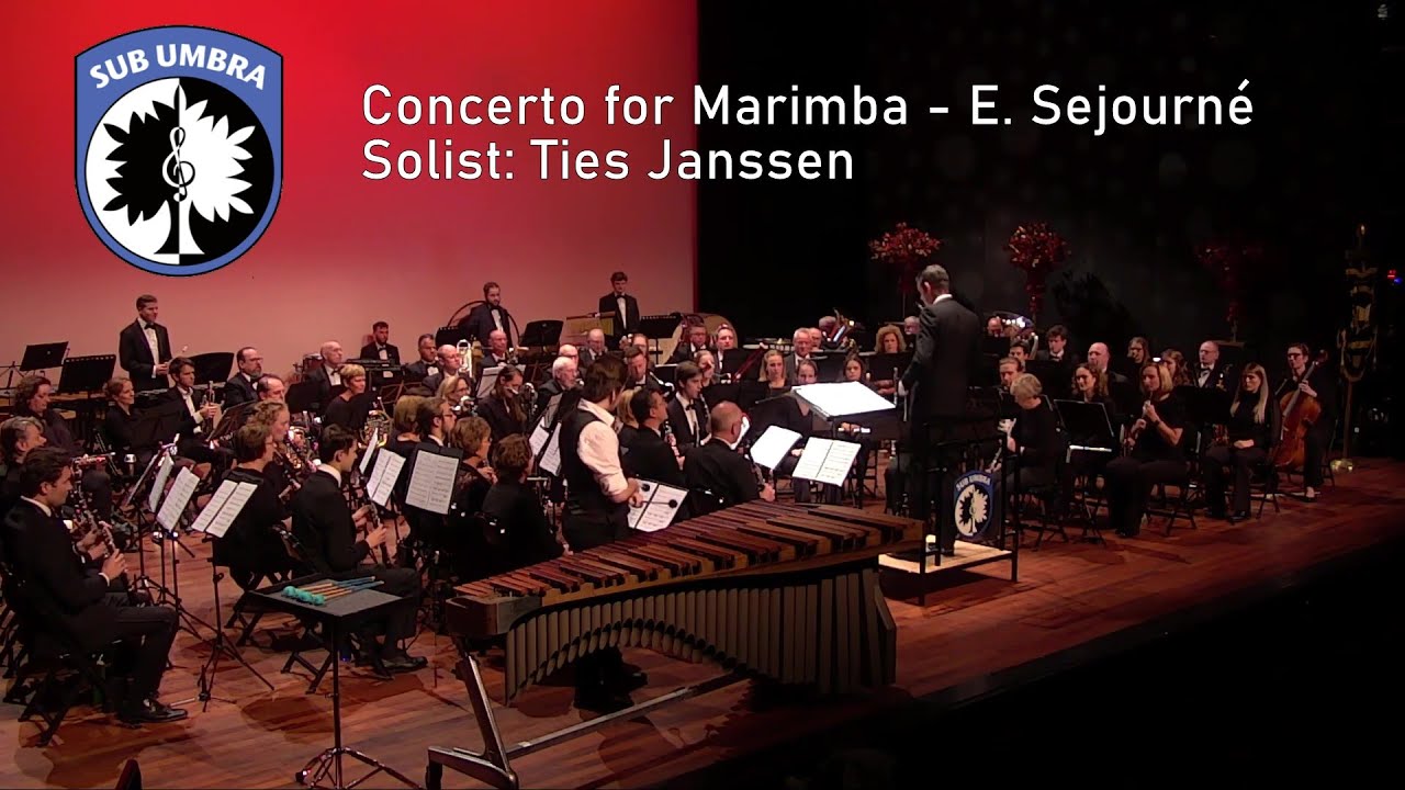Concerto for Marimba. Solist op Marimba: Ties Janssen - Harmonie Sub Umbra o.l.v. Arjan Gaasbeek