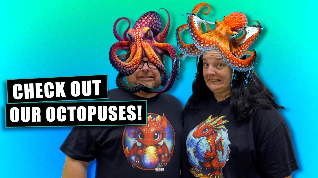 We Made Resin Octopuses - Did They Work Out?
