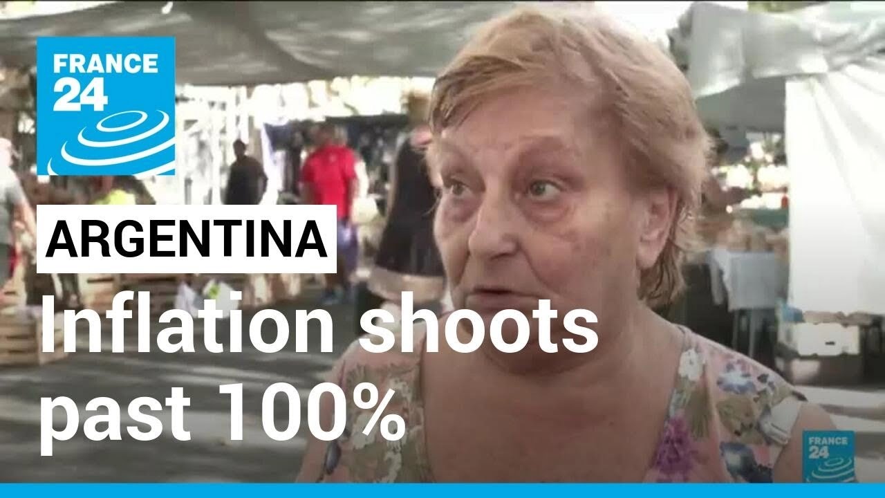 Argentina inflation shoots past 100% for first time since 1991 &bull; FRANCE 24 English