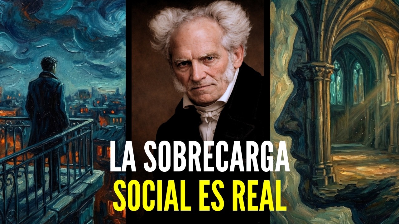 La VIDA SOCIAL está agotando tu MENTE (y no lo notas) — Schopenhauer