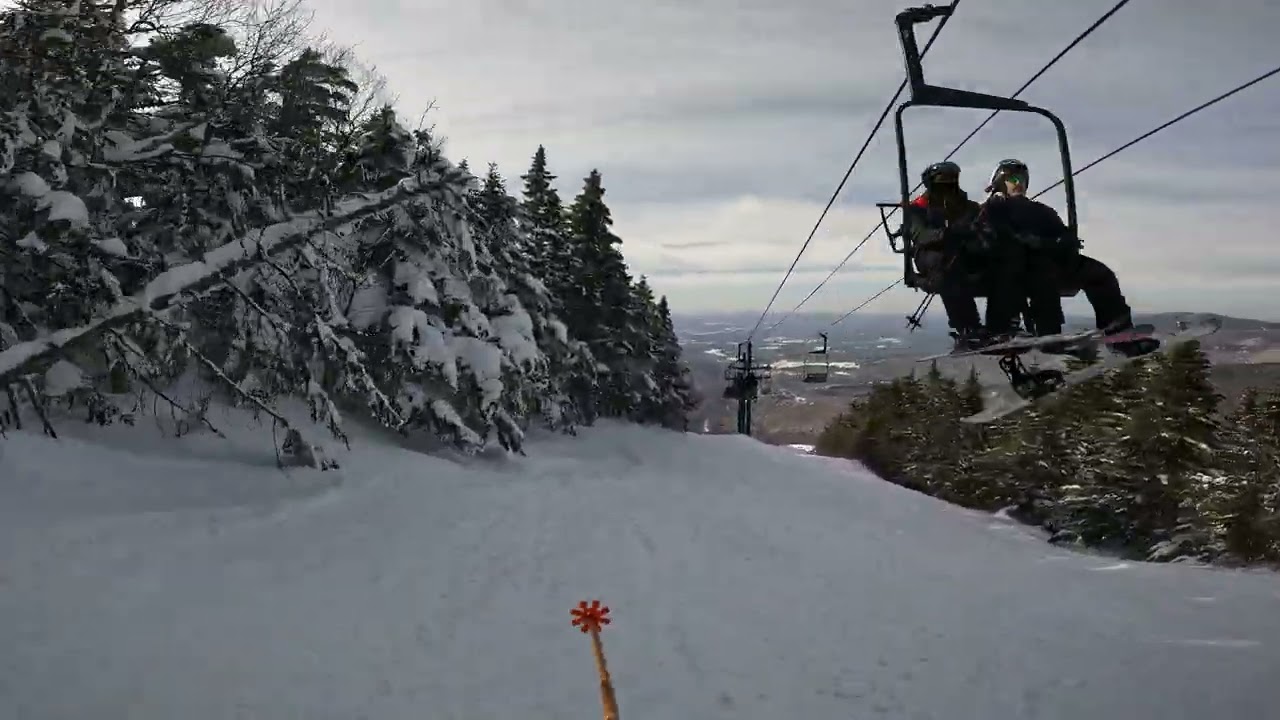 Favorite Laps - M1 Liftline to Top of Headwall - Smuggler's Notch (2023)
