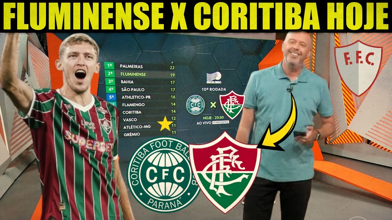 GLOBO ESPORTE RJ DE HOJE: NOT&Iacute;CIAS DO FLUMINENSE HJ | FLU X CORITIBA HOJE