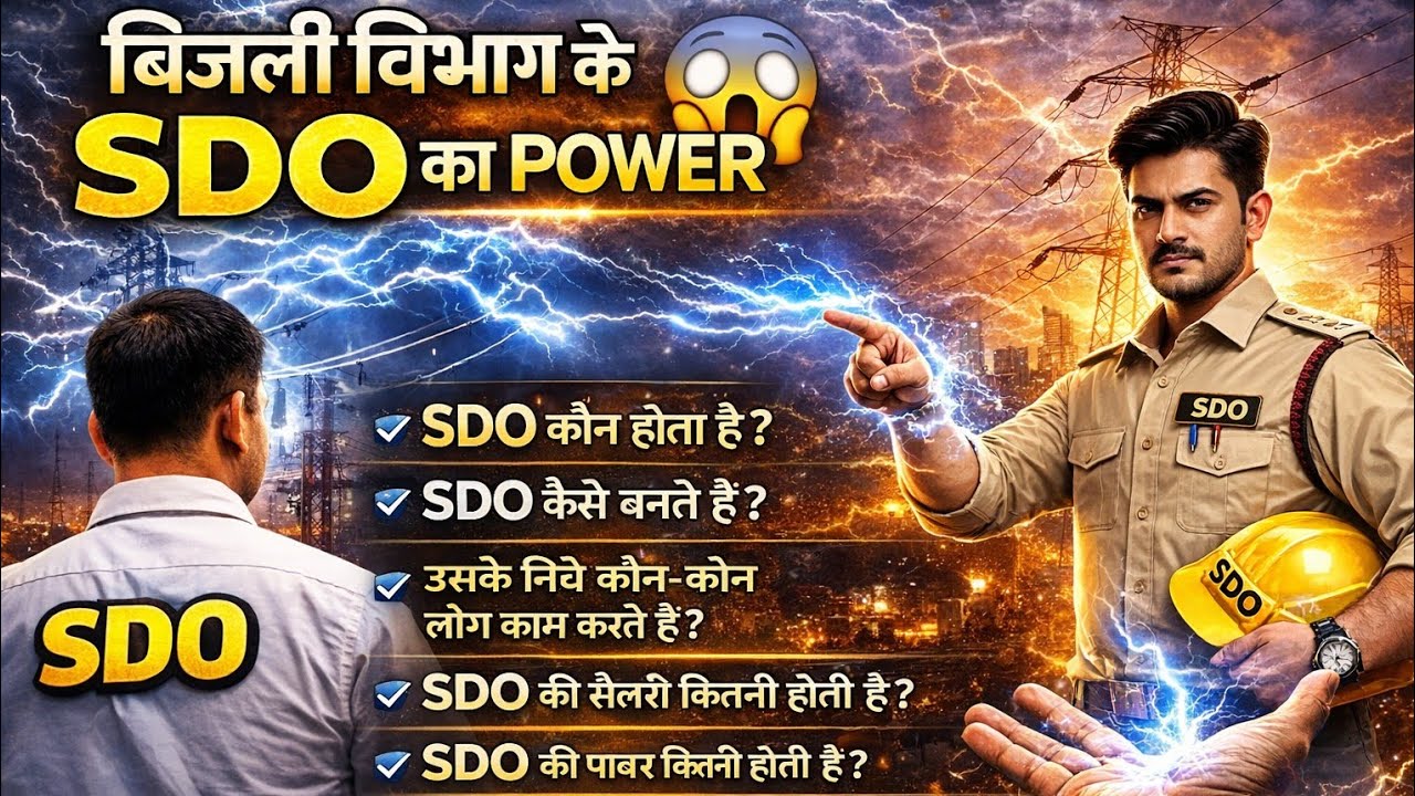 Power of Electricity Department SDO | Who is SDO | Salary, Power, Exam | SDO Full Detail
