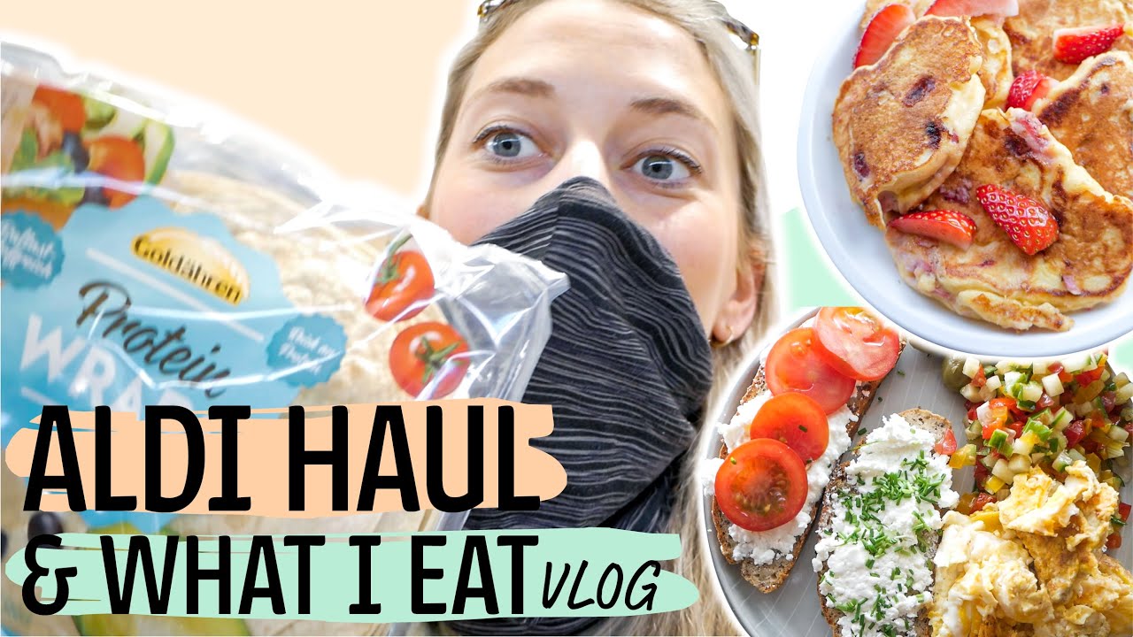 ALDI HAUL | 5 Minuten Brot Rezept & What i eat