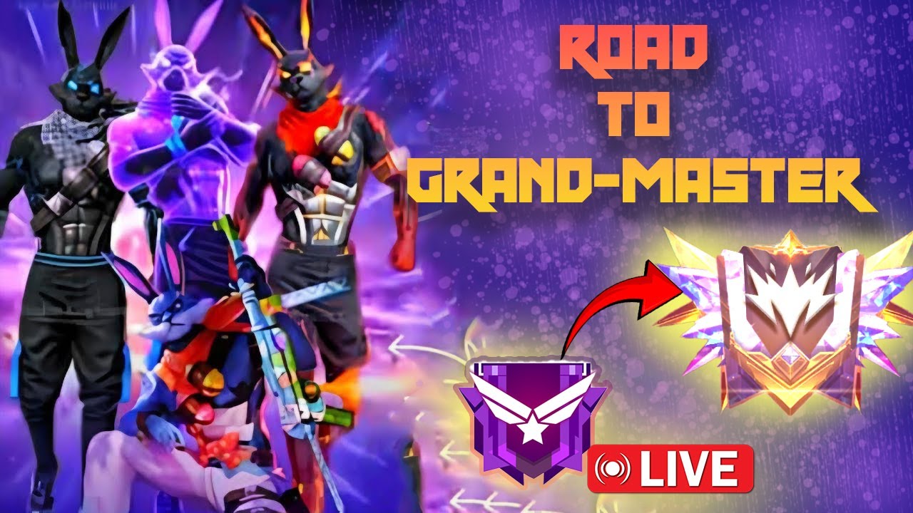 [🔴LIVE] Season 48 New Grandmaster Top 1 Push V Badge Lobby ❤ #ff #freefire #foryou #shorts #live