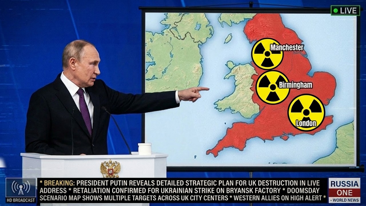 Putin CALLS For The DESTRUCTION Of UK
