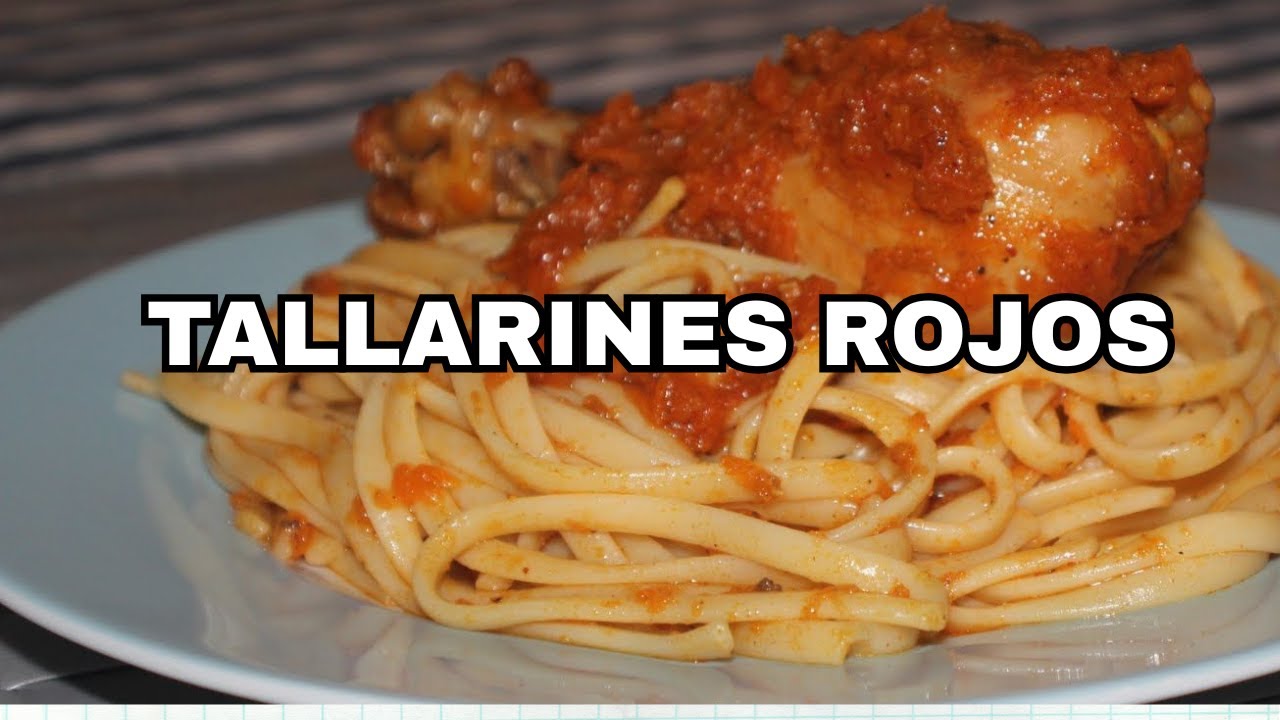 Tallarines Rojos al Estilo Peruano | Receta Casera, Fácil y Deliciosa