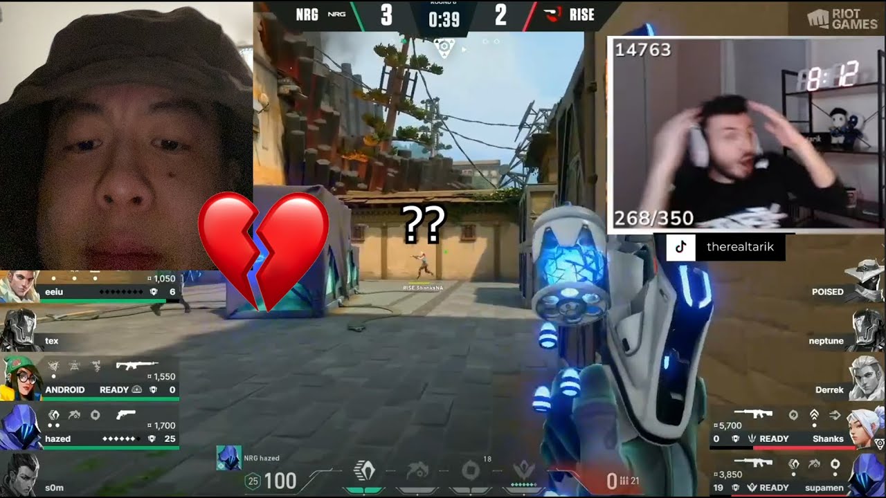 Heartbroken Shanks forgot how to play in VCT (Rise vs NRG)