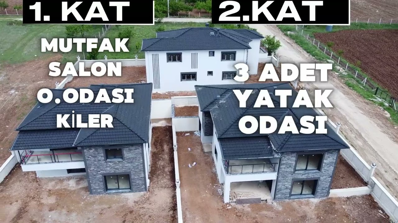 Uşak Bölme Satılık Villa