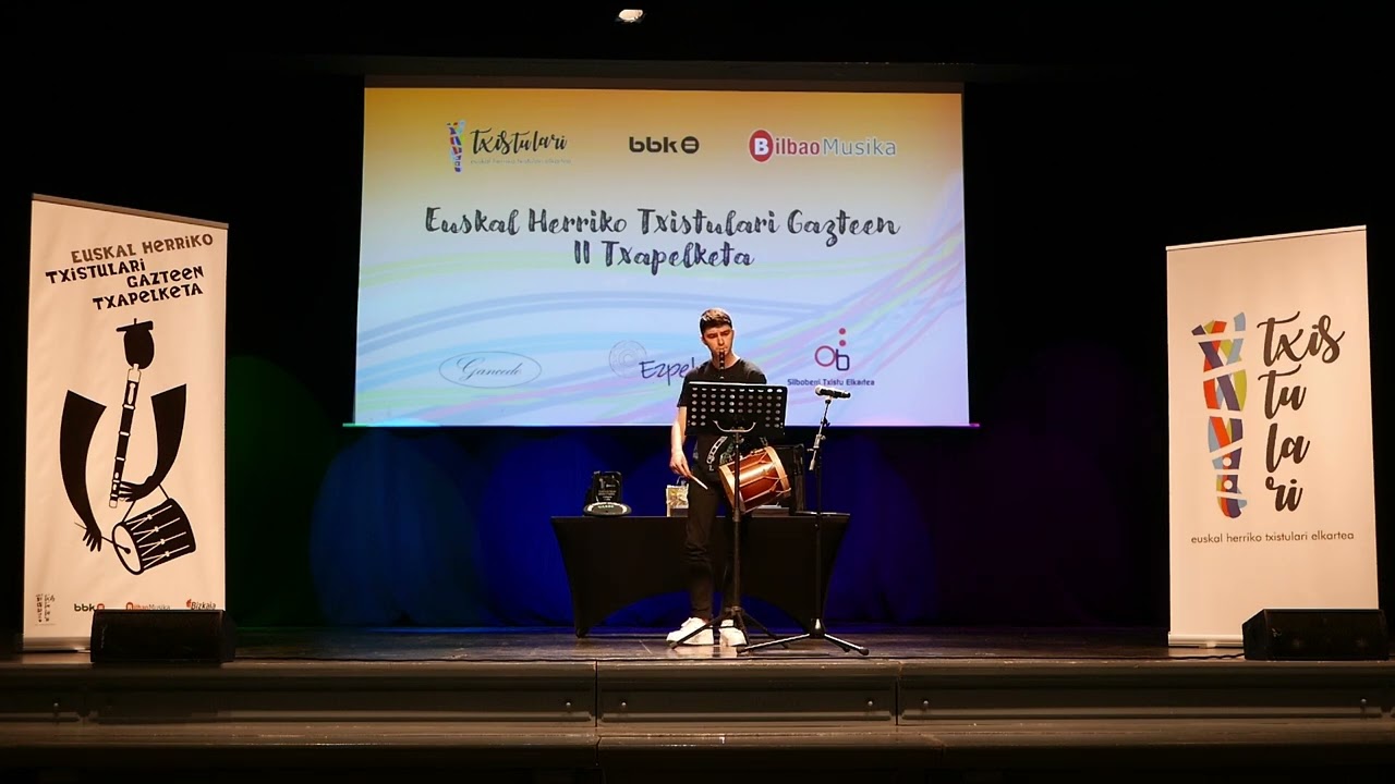 Txistulari Gazteen II. Txapelketa: Asier Madrazo Lopez
