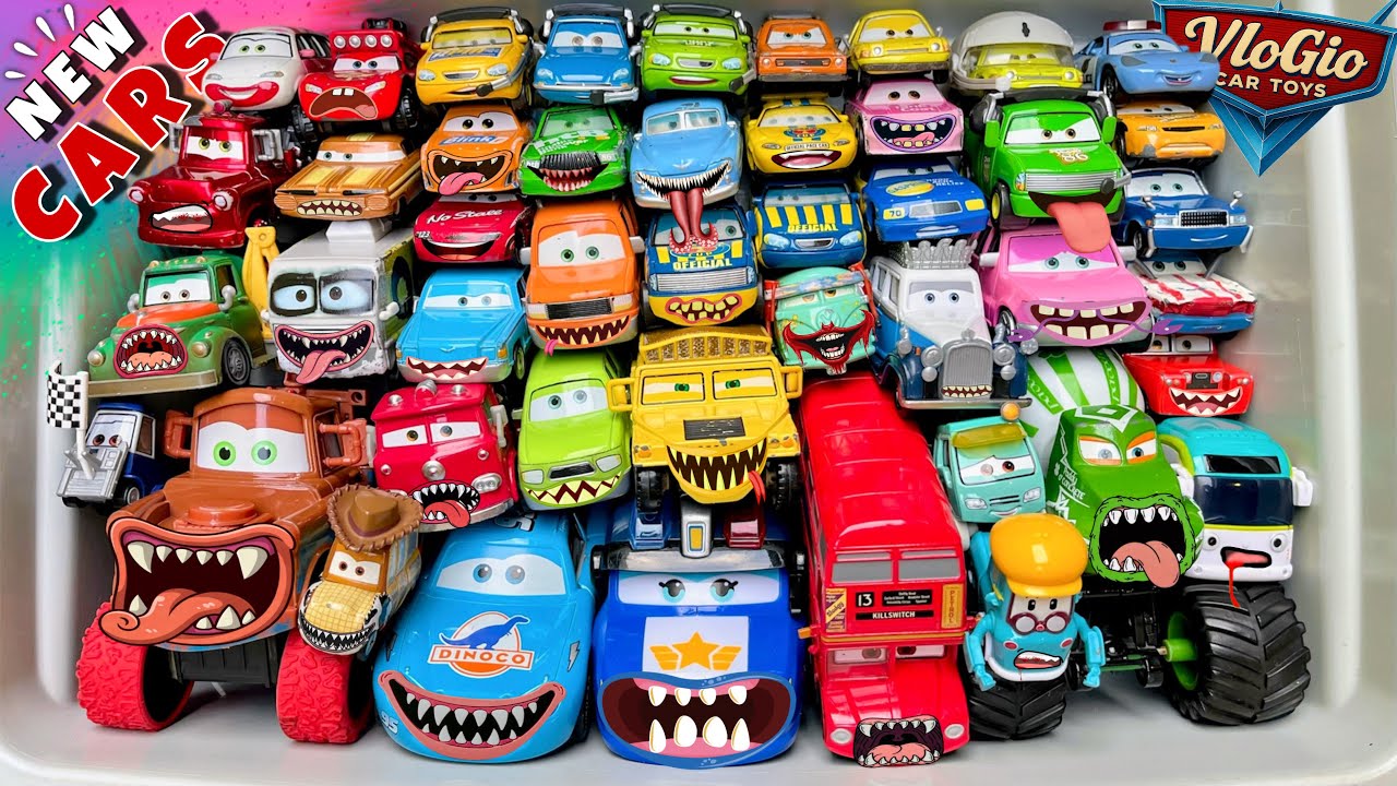 Disney Pixar Cars Unboxing Review | Lightning McQueen, Tow Mater, Doc Hudson, Sally Carrera, Cruz