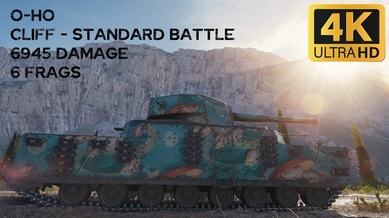 O-Ho 6,9k damage 6 frags on Cliff - World of Tanks