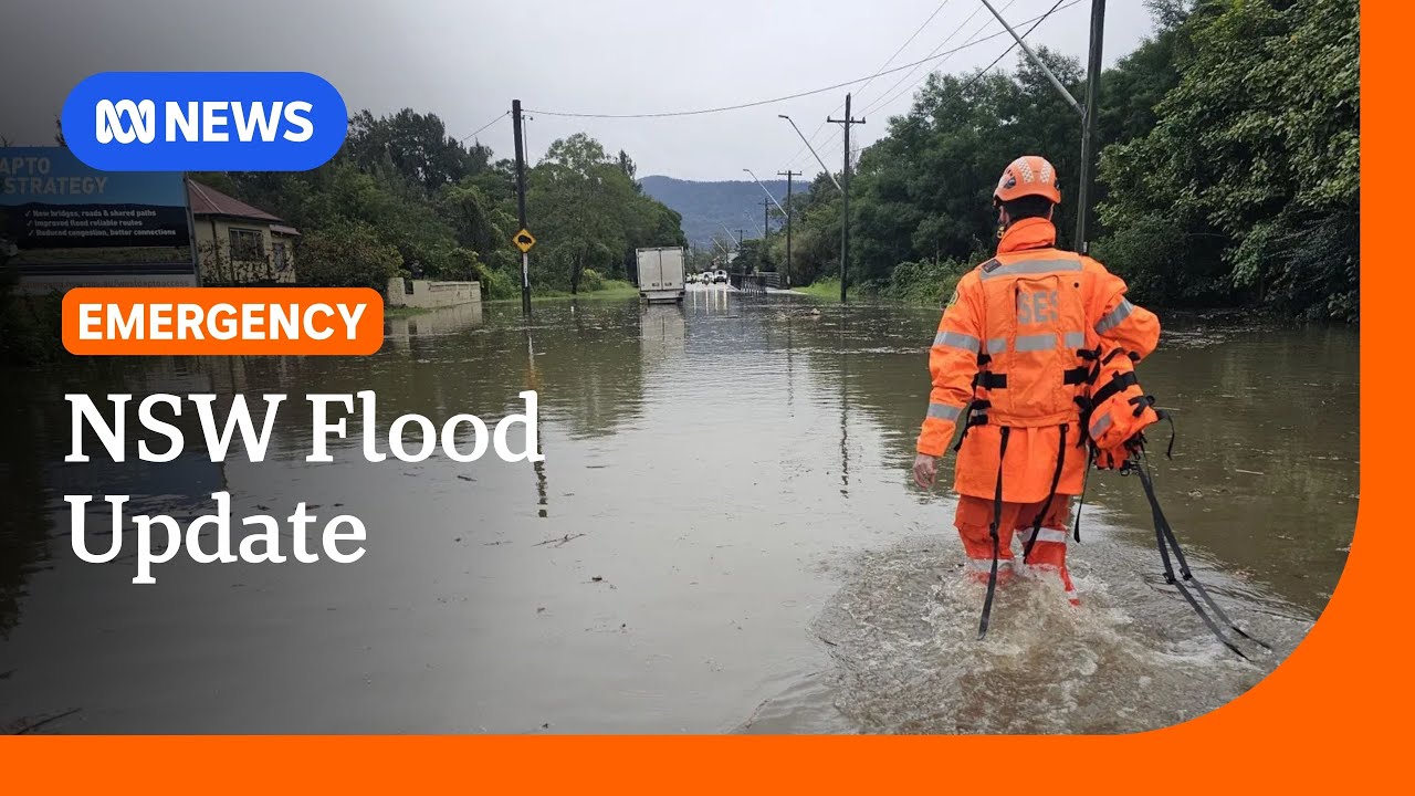 IN FULL: NSW authorities deliver update on flooding across the state | ABC NEWS