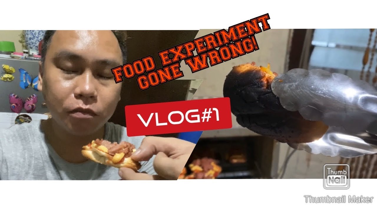 BREADPANIZZA NI JETXU (GONE WRONG!!!) FAILED FOOD EXPERIMENT vlog#1