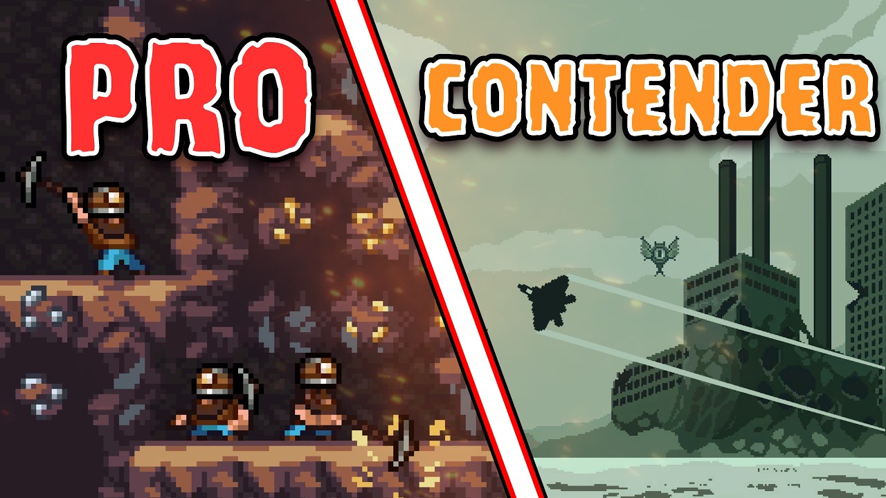 Can 1 PRO game developer beat 5 AMATEURS?