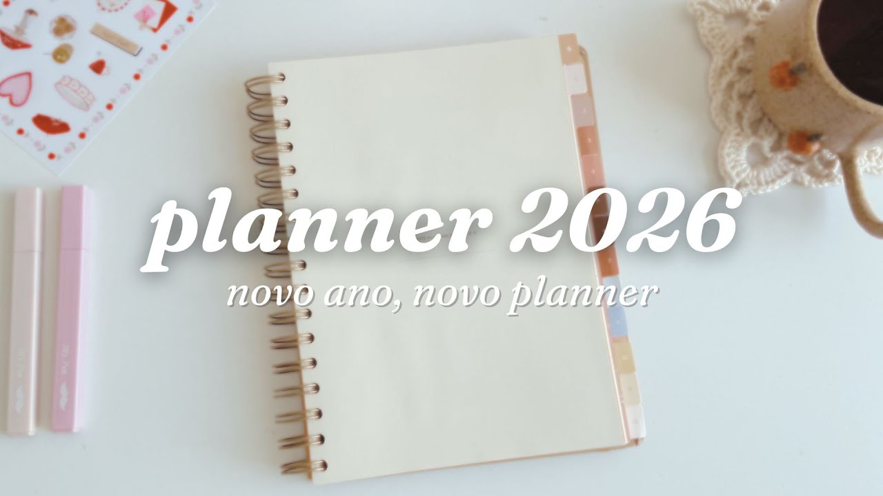Começando o Planner 2026 📖