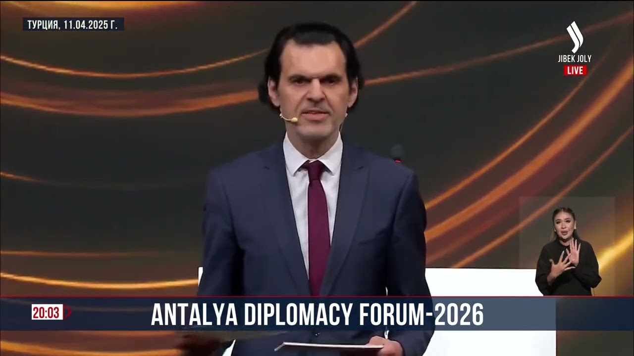 Antalya Diplomacy Forum-2026 | Jibek Joly News