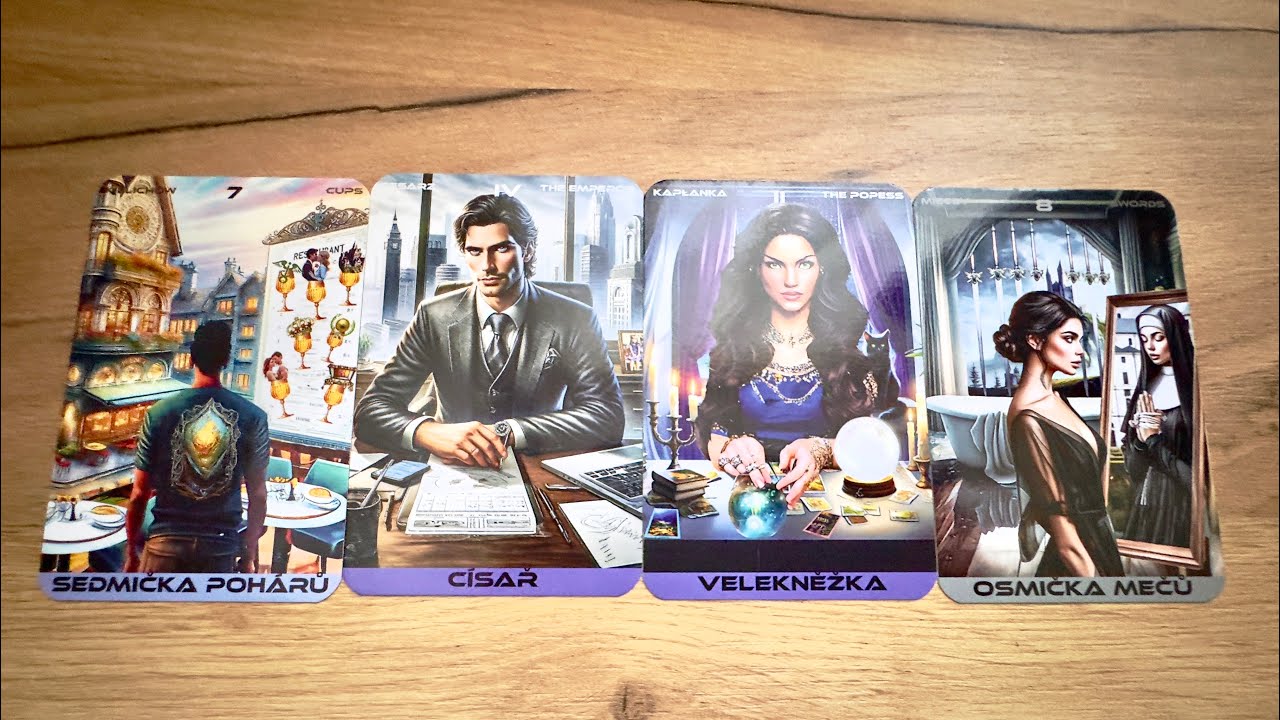 Co k vám CÍTÍ OSOBA, na kterou myslíte? 😊 Výklad karet 🔮😌🙏🏻