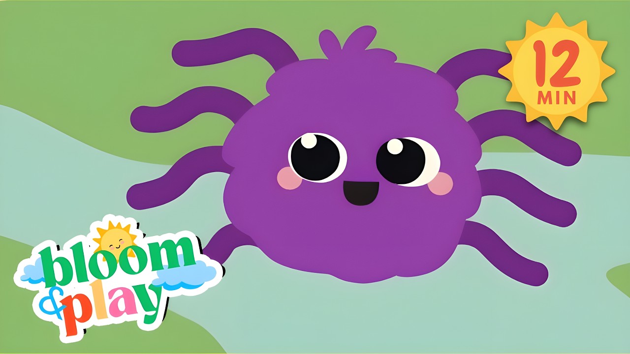 Itsy Bitsy Spider + More Nursery Rhymes & Kids Songs - Bloom & Play Songs for Kids
