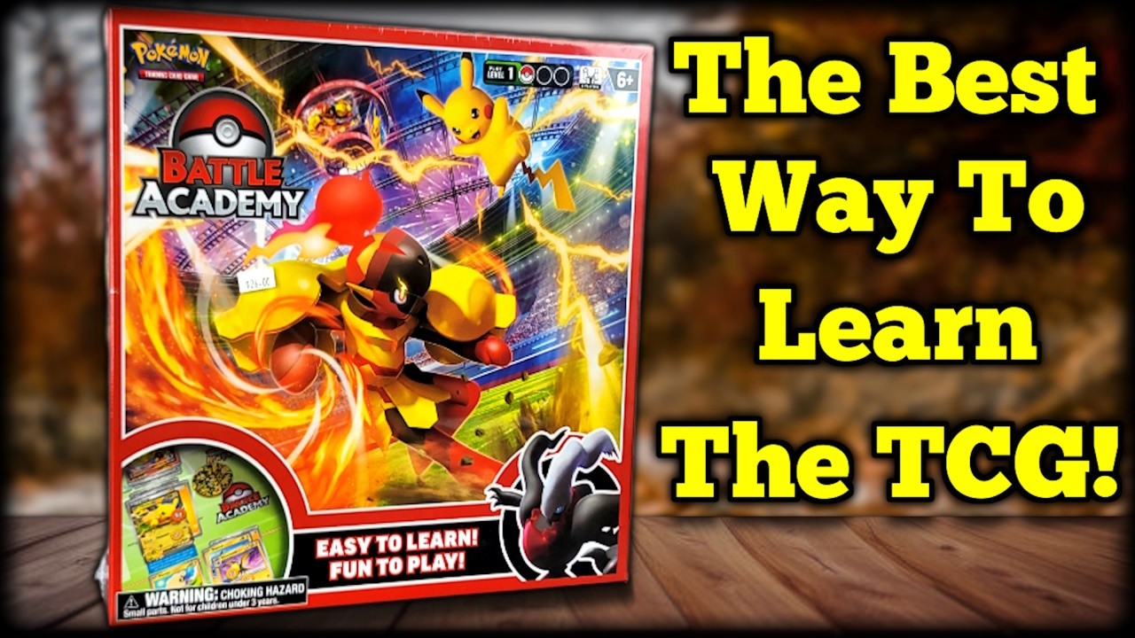 Настольная игра Pokémon TCG! — Открытие Battle Academy 2024!