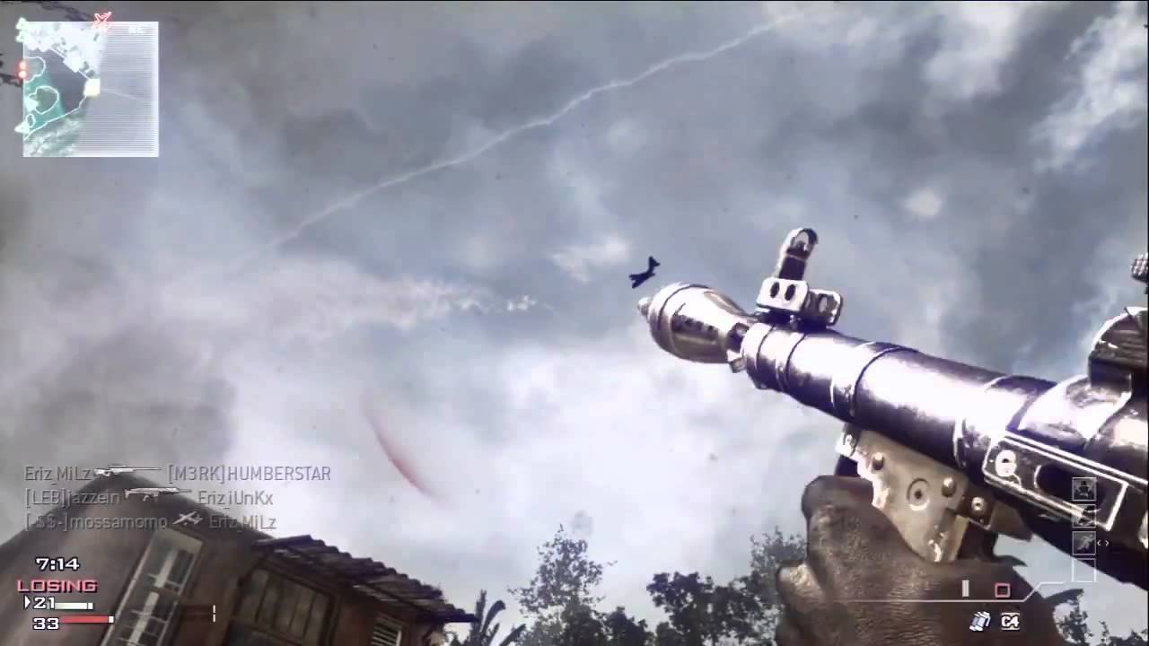 RPG vs AC130 - MW3