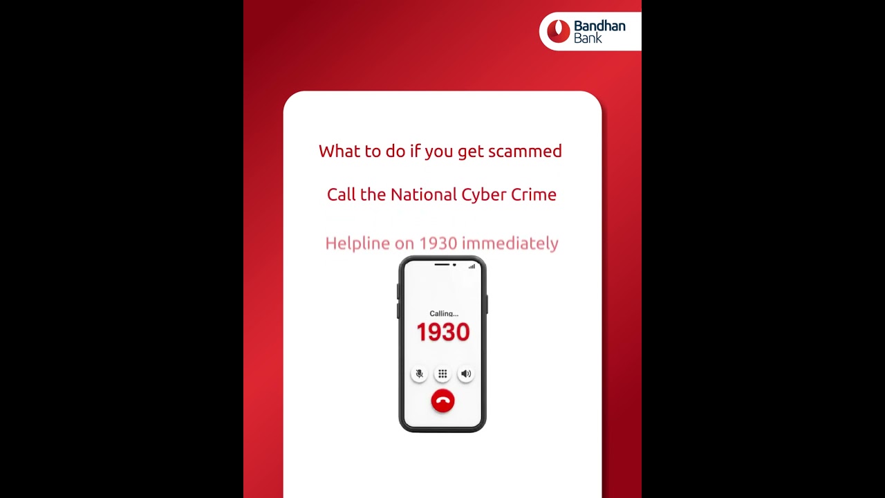 UPI and QR Code Scam | Cyber Jagrookta | Bandhan Bank